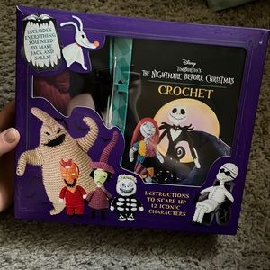 The nightmare before Christmas crochet set brand new